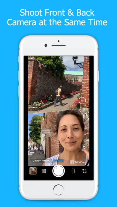 MixCam: Front and Back Camera screenshot 1