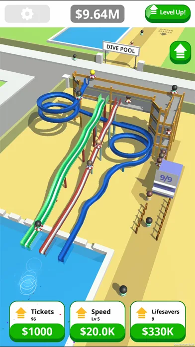 Idle Tap Splash Park screenshot 1