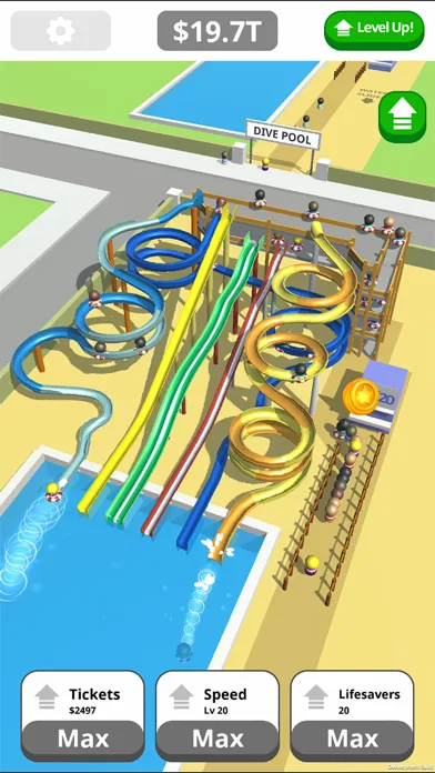 Idle Tap Splash Park screenshot 3