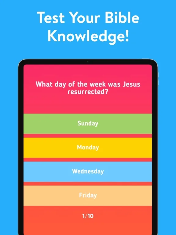 Bible Trivia Quiz - Fun Game screenshot 1