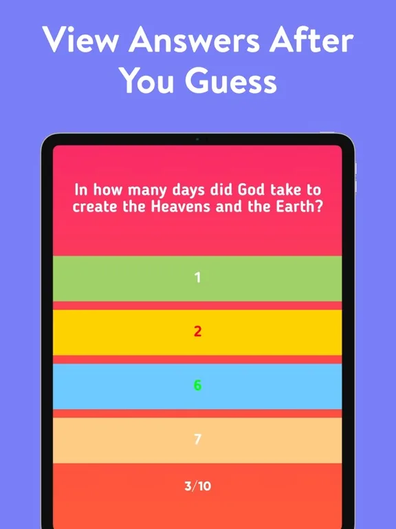 Bible Trivia Quiz - Fun Game screenshot 4