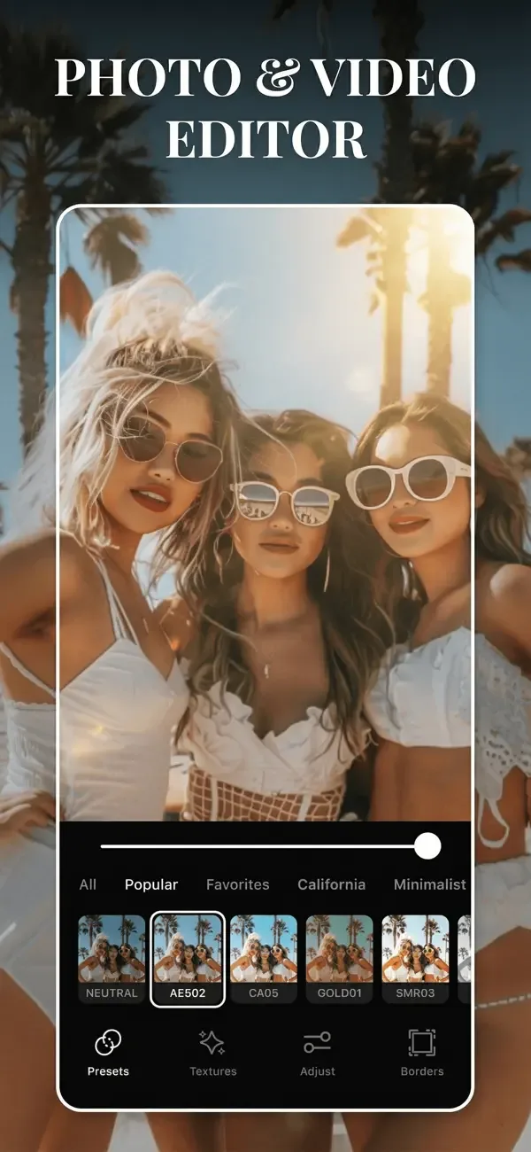 Edith: Aesthetic Photo Editor screenshot 2
