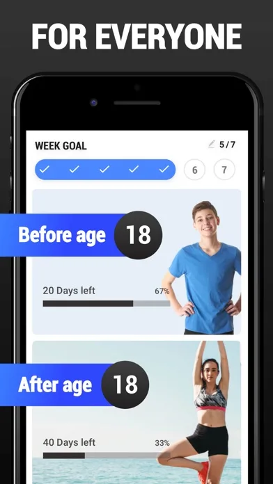 Teen Workout & Meal Plan screenshot 1