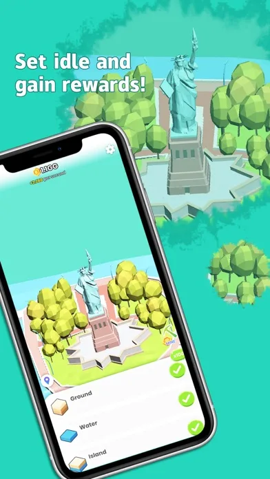 Idle Landmarks screenshot 1