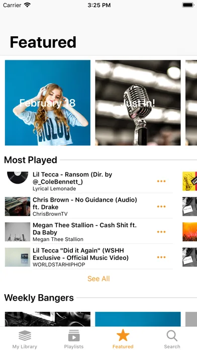 J Music - New Music Streaming screenshot 1