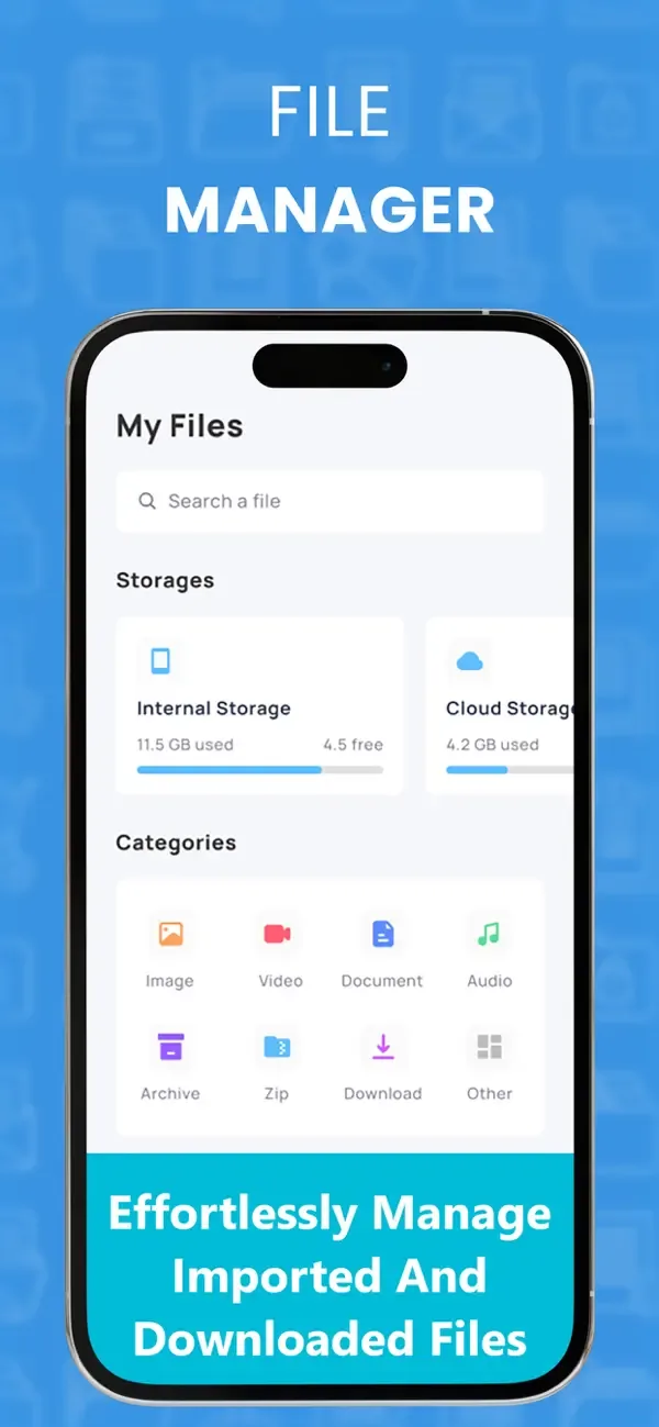 File Manager & Documents screenshot 1