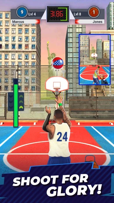 3pt Contest: Basketball Games screenshot 2
