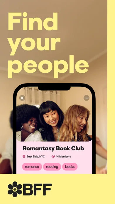 BFF: Make Friends. By Bumble. screenshot 1