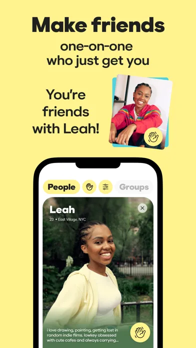 BFF: Make Friends. By Bumble. screenshot 3