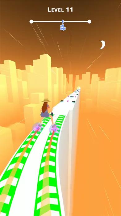 Sky Roller - Fun runner game screenshot 1
