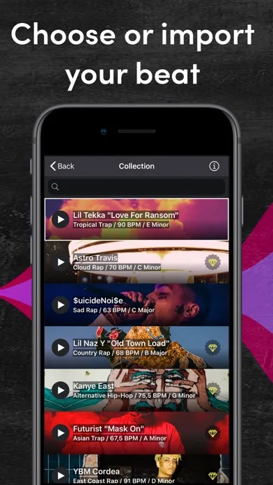 Rap Maker - Recording Studio screenshot 1