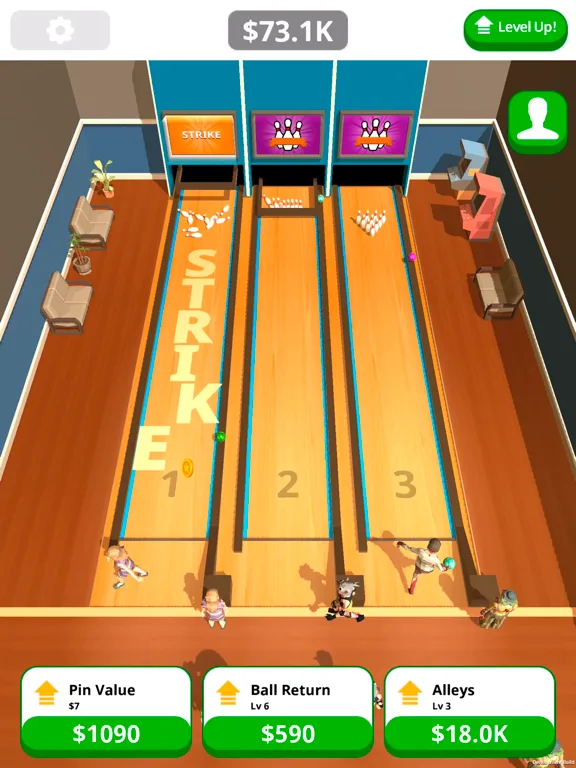 Idle Tap Bowling screenshot 5