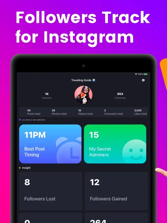 Ig Followers Reports screenshot 1