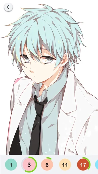 Anime Paint - Color By Number screenshot 5
