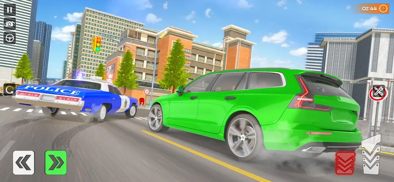 Police Chase Game: Car Crash screenshot 2