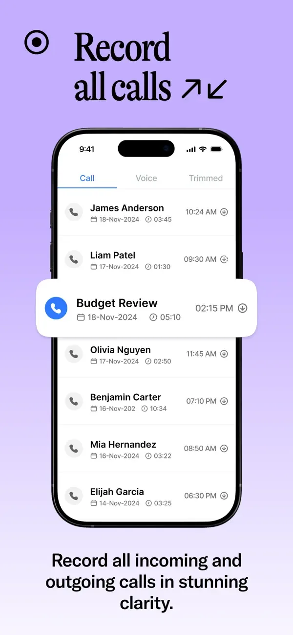 Call Recorder for iPhone Calls screenshot 2