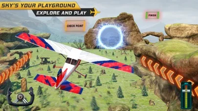 SkyDrift: Airplane Game 3D screenshot 5
