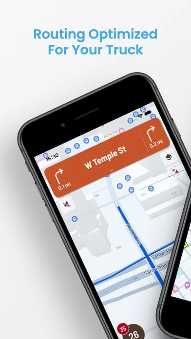Hammer: Truck GPS & Maps screenshot 1