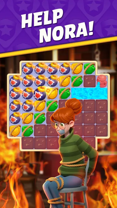 Small Town Murders: Match 3 screenshot 1