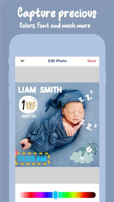 Bino: Baby Photo Editor App screenshot 2