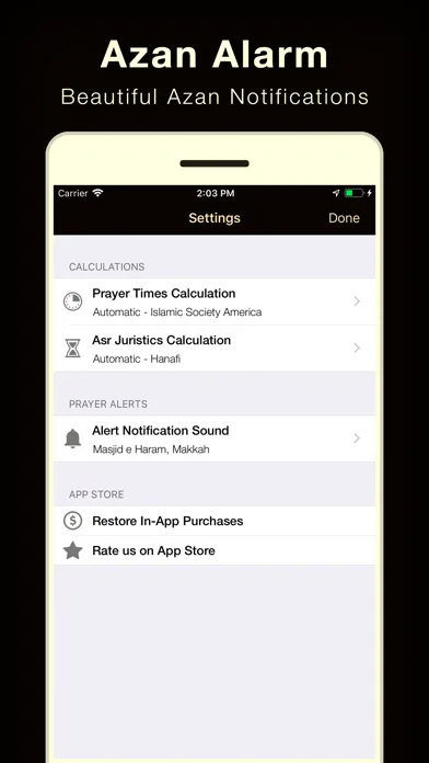Prayer Times - Azan Alarm screenshot 2