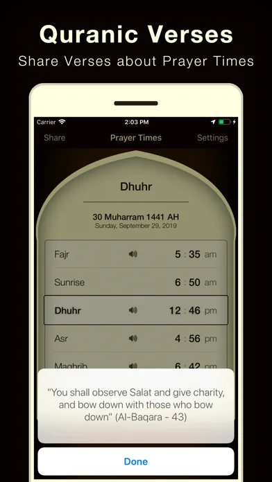 Prayer Times - Azan Alarm screenshot 3