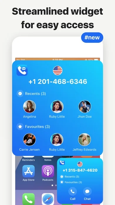 2nd Line - Second phone number screenshot 5