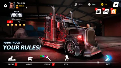Big Rig Racing:Truck drag race screenshot 1