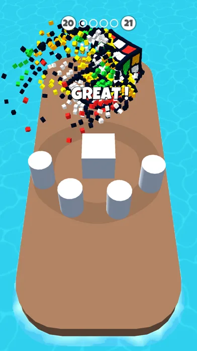 Cube Blast 3D - Voxel Pop screenshot 2