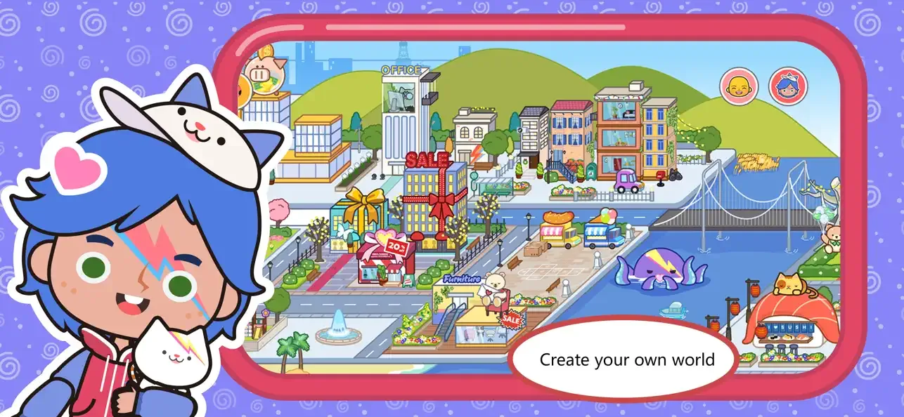 Miga Town: My World screenshot 1
