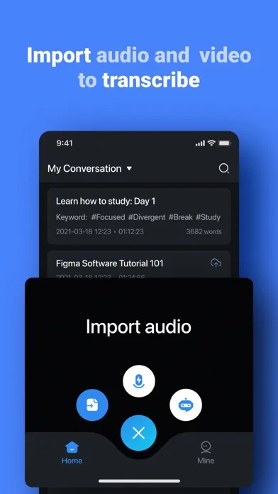Notta Transcribe Voice to Text screenshot 2