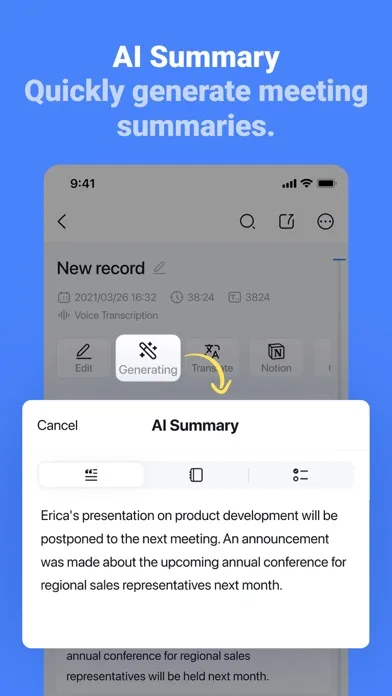 Notta Transcribe Voice to Text screenshot 4