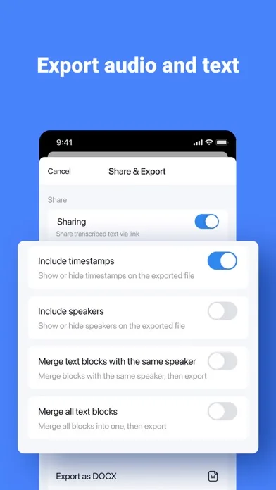 Notta Transcribe Voice to Text screenshot 5