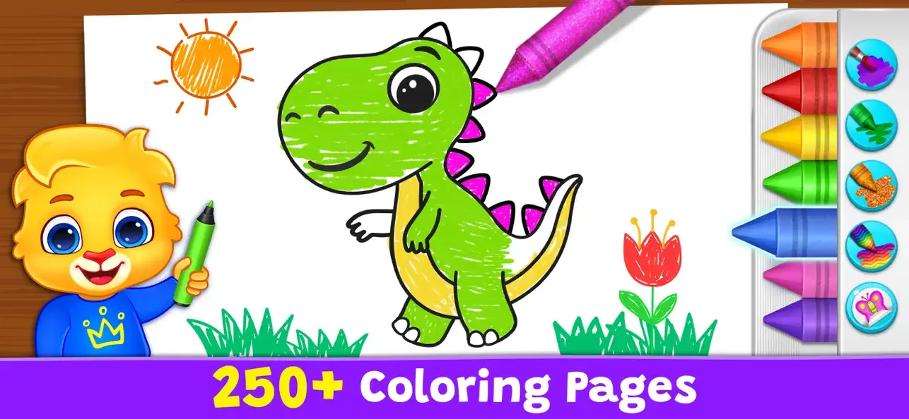 Coloring Games: Painting, Glow screenshot 1