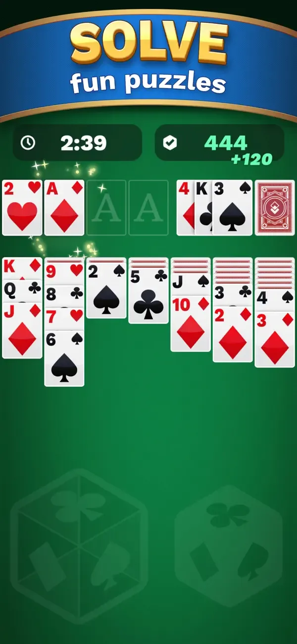 One Solitaire Cube screenshot 2