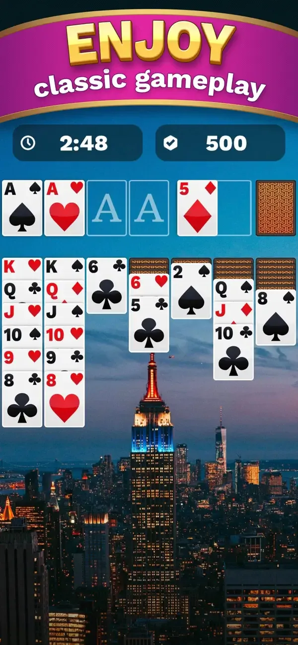 One Solitaire Cube screenshot 3