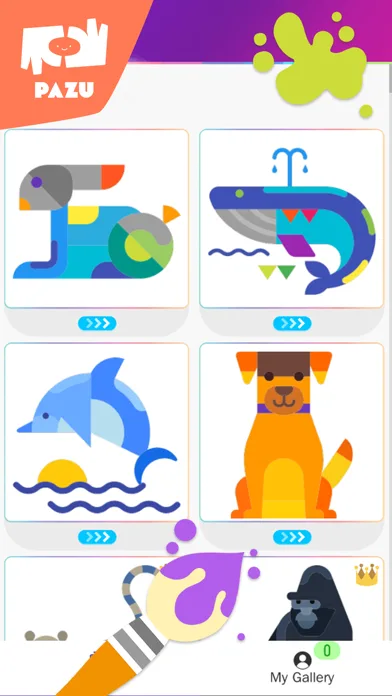 Coloring games - for toddlers screenshot 4
