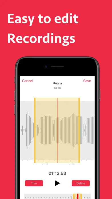 Voice Recorder - Memo + Editor screenshot 4
