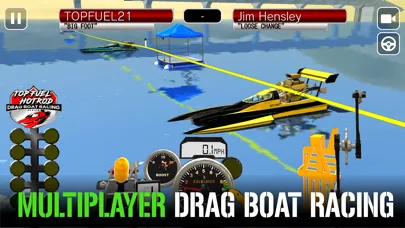 Drag Boat Speed Racing Game 3D screenshot 4