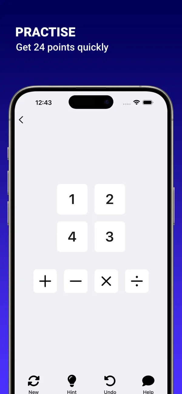 Math 24 - Mental Math screenshot 2