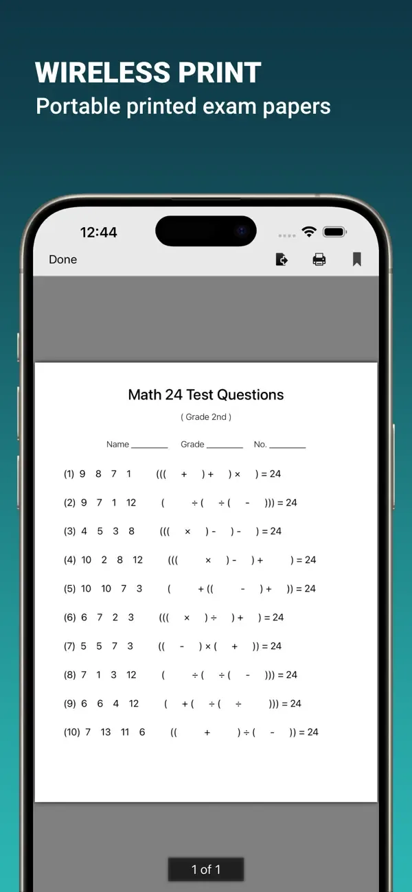 Math 24 - Mental Math screenshot 4
