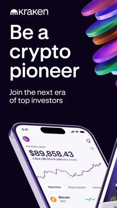 Kraken: Buy Crypto & Stocks screenshot 1