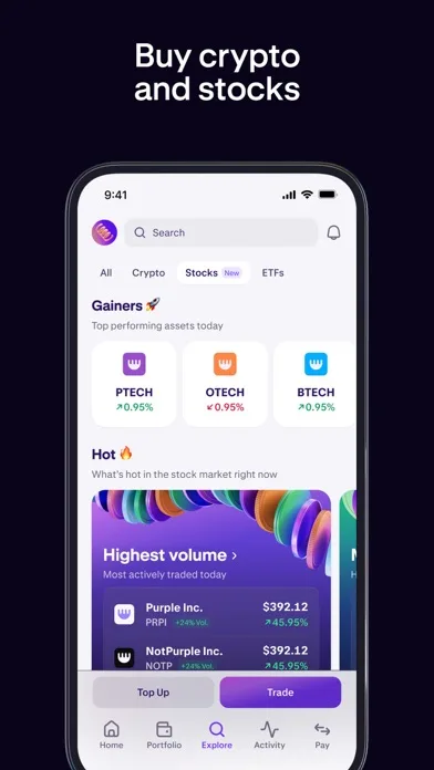 Kraken: Buy Crypto & Stocks screenshot 4