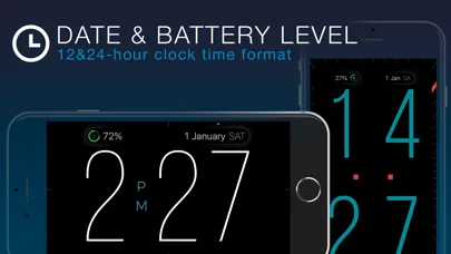 ClockPhone big digital clocks screenshot 1
