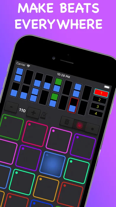 Drum & Rhythm Pad - Beat Maker screenshot 1