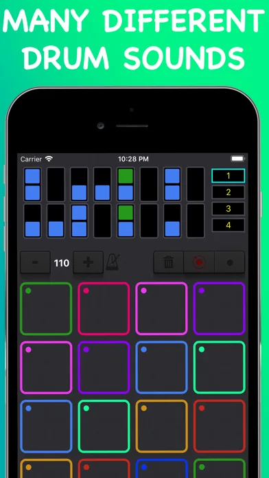 Drum & Rhythm Pad - Beat Maker screenshot 2