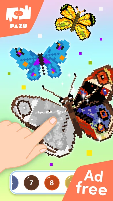 Pixel coloring games for kids screenshot 2