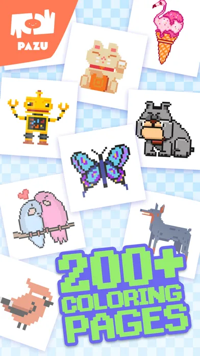 Pixel coloring games for kids screenshot 4