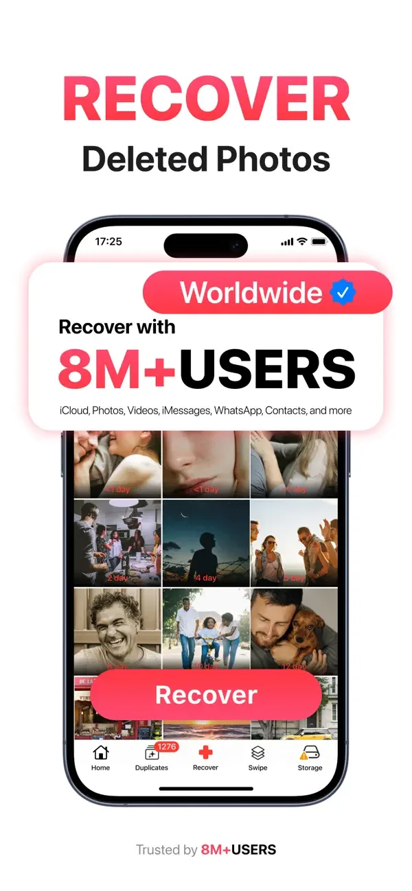 Photo Recovery: Deleted Files screenshot 1
