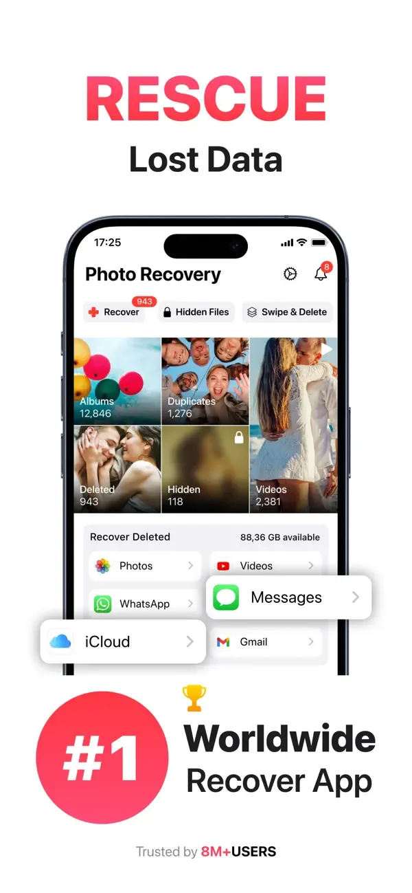 Photo Recovery: Deleted Files screenshot 3